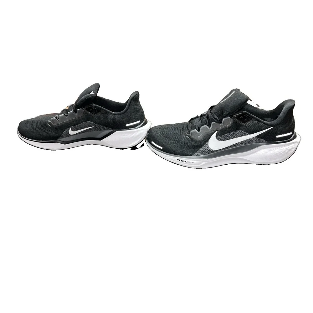 26N30/ Nike Men's Pegasus 41 Black/White Road Running Shoe 2024 NEW Size 15